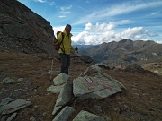 50 Passo del Portulino (2305 m.) con vista verso la conca del Calvi...